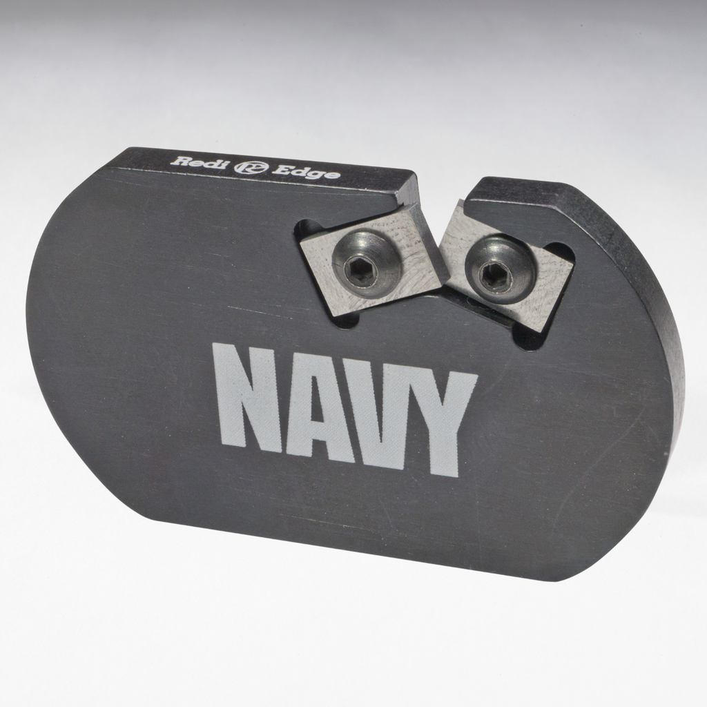 Challenge Coin Knife Sharpener – US Navy